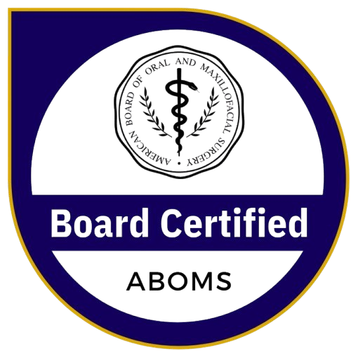 ABOMS Board Certification Certificate Dr. Laith Azzouni Oral Surgeon