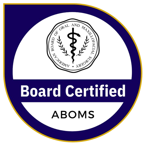 ABOMS Board Certification Certificate Dr. Laith Azzouni Oral Surgeon